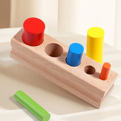 Wooden Shape & Sorting Toy for Kids 2-3 Years