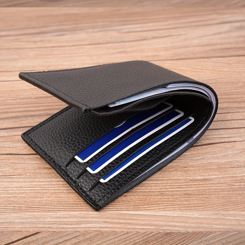 Men's Short Wallet Small Card Holder Integrated Wallet