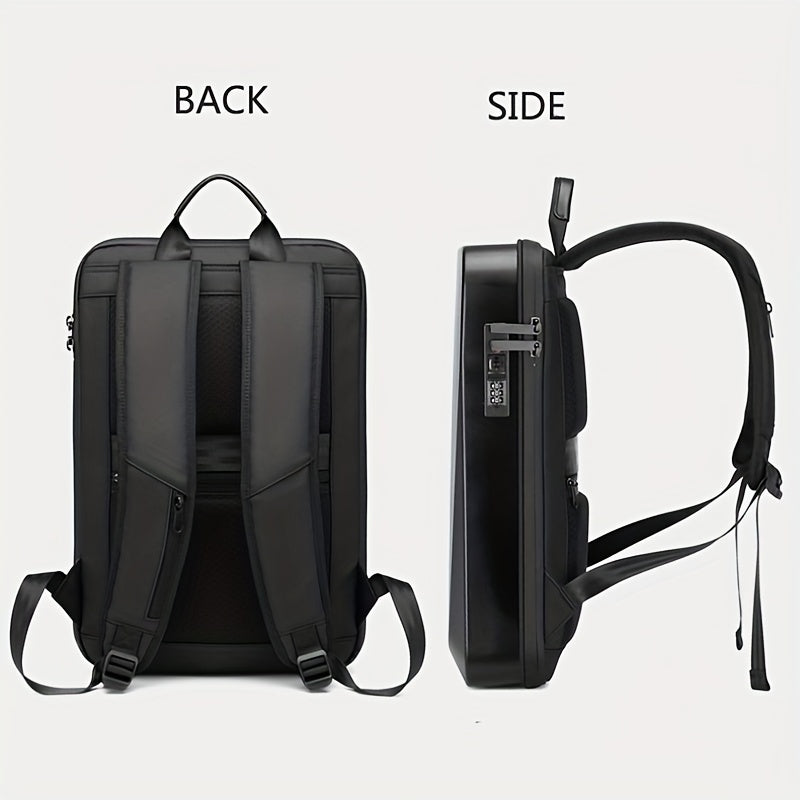 Large Capacity Waterproof Laptop Backpack w/ USB Charging