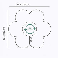 Waterproof Cotton Bib for Baby Girls, Cartoon Design