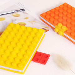100 Pages Silicone Building Block Notebook Gift
