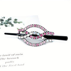 Crystal Hair Slider Hair Pin Head Jewelry Hair Accessories