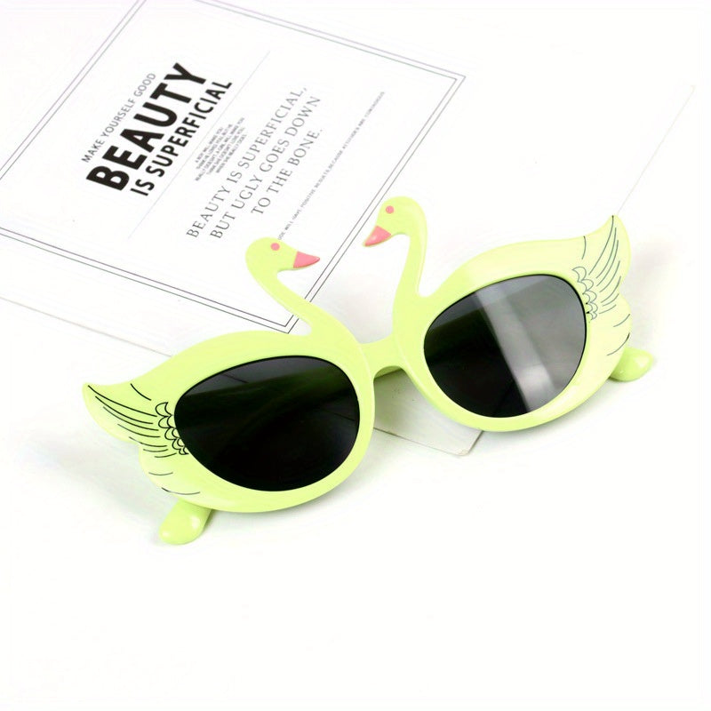 Children's Swan Party Sunglasses UV Protection