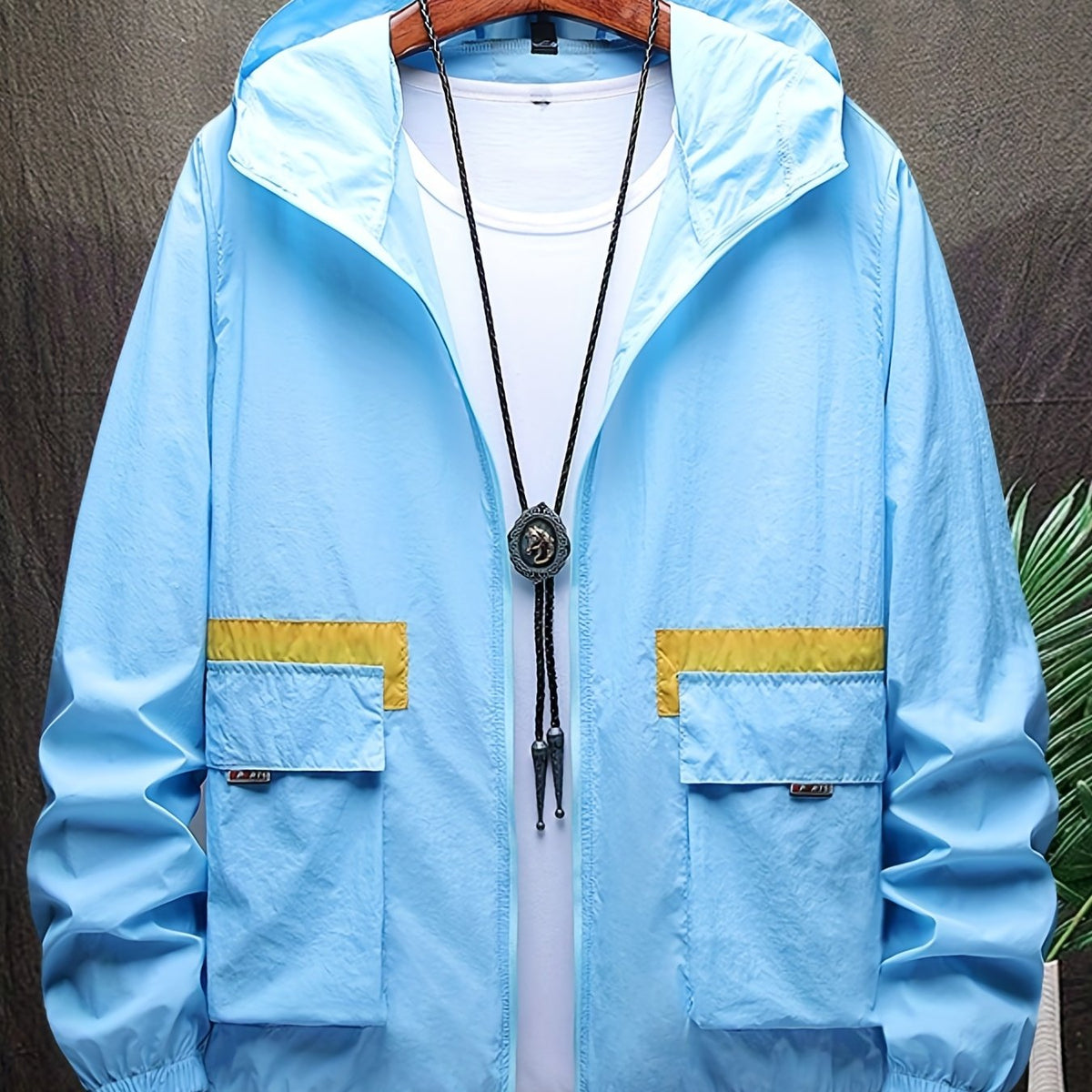 Men's Lightweight Windbreaker Sun Jacket