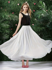 Women's Oversized Dancing Skirt High Waist Casual Sports Skirt