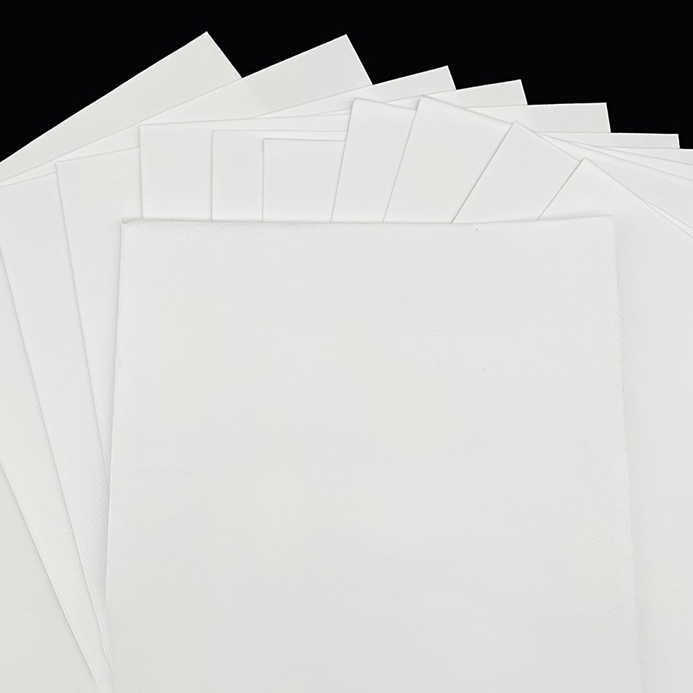 Water Soluble Non-woven Fabric Backing Cloth for Embroidery - 3pcs/5pcs