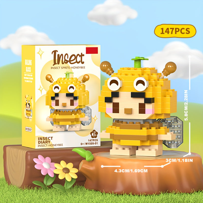 Insect Series Building Blocks Decoration and Holiday Gift