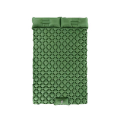 KORAMAN Inflatable Camping Sleeping Mat & Pillow for 2 People