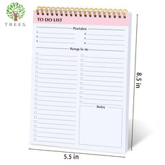 1 Daily Planner Notepad To-Do List Productivity Booster