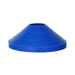 10pcs Basketball & Football Training Discs with Holder & Bag