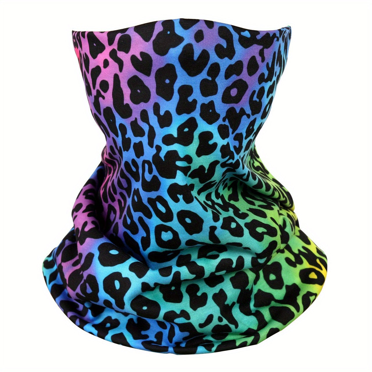 Cartoon Print Ice Mask Breathable Neck Gaiter Balaclava Dust UV Protection