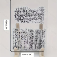 1pc Stamp DIY Silicone Transparent Boys Girls