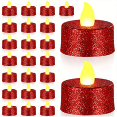24pcs Electronic Candle LED Tea Wax Smokeless Candle Light