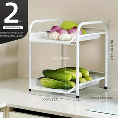 3 Tier Fruit Basket For Kitchen Counter Fruit Holder Stand Wire Baskets