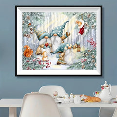 Christmas Santa 5D Diamond Painting Kit DIY Embroidery Home Decor Gift
