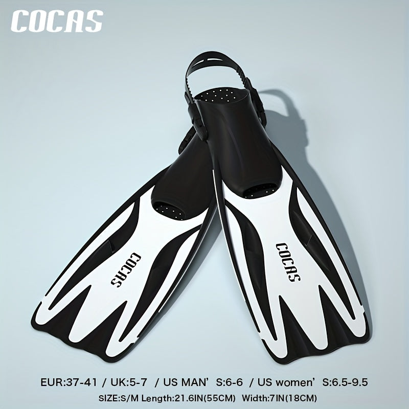 Adjustable Long Fins Silicone Fins Dive Flippers