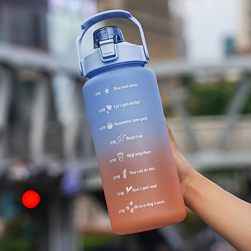 Sports Water Bottle Large Capacity Lightweight Drinking Cup With Scale