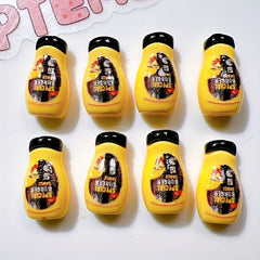 7pcs Mini Sauce & Condiment Resin Models for Dollhouse Decor DIY Accessories