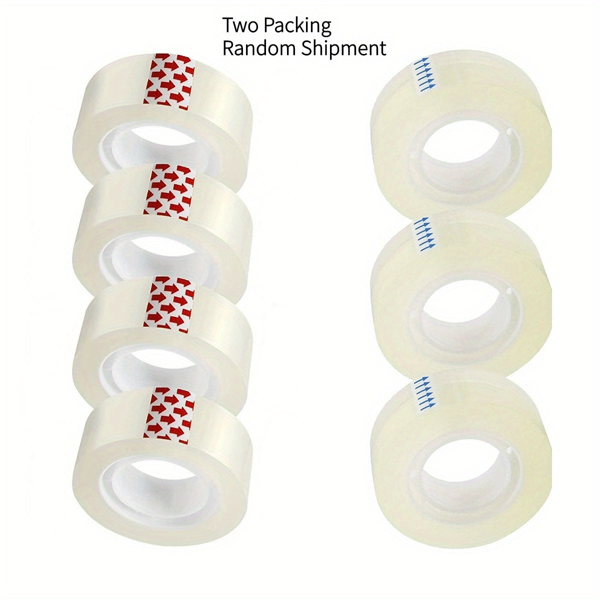 Desktop Tape Dispenser Non Skid Base & Weighted w/ 1 Roll Tape