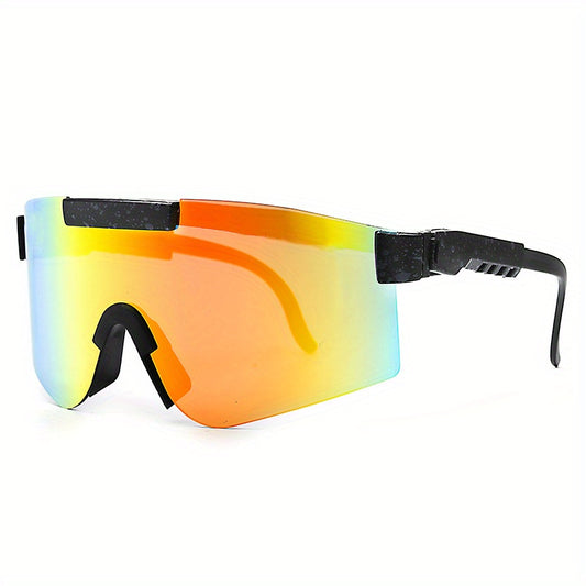 Y2K Sports Sunglasses Wrap Around Shield UV400