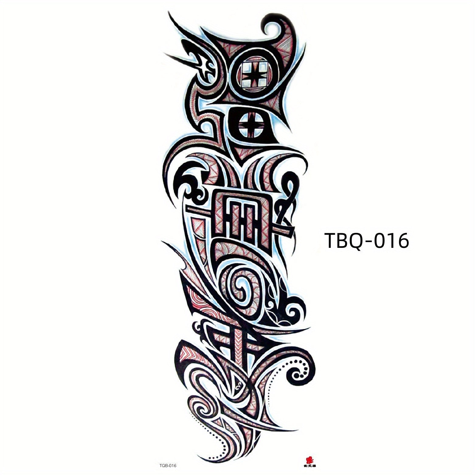 Ghost Flowers Skull Street Style Tattoo Stickers Waterproof