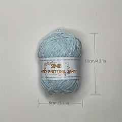 3pcs Soft Chenille Yarn Blanket Yarn for Knitting Crochet DIY 3 50 G