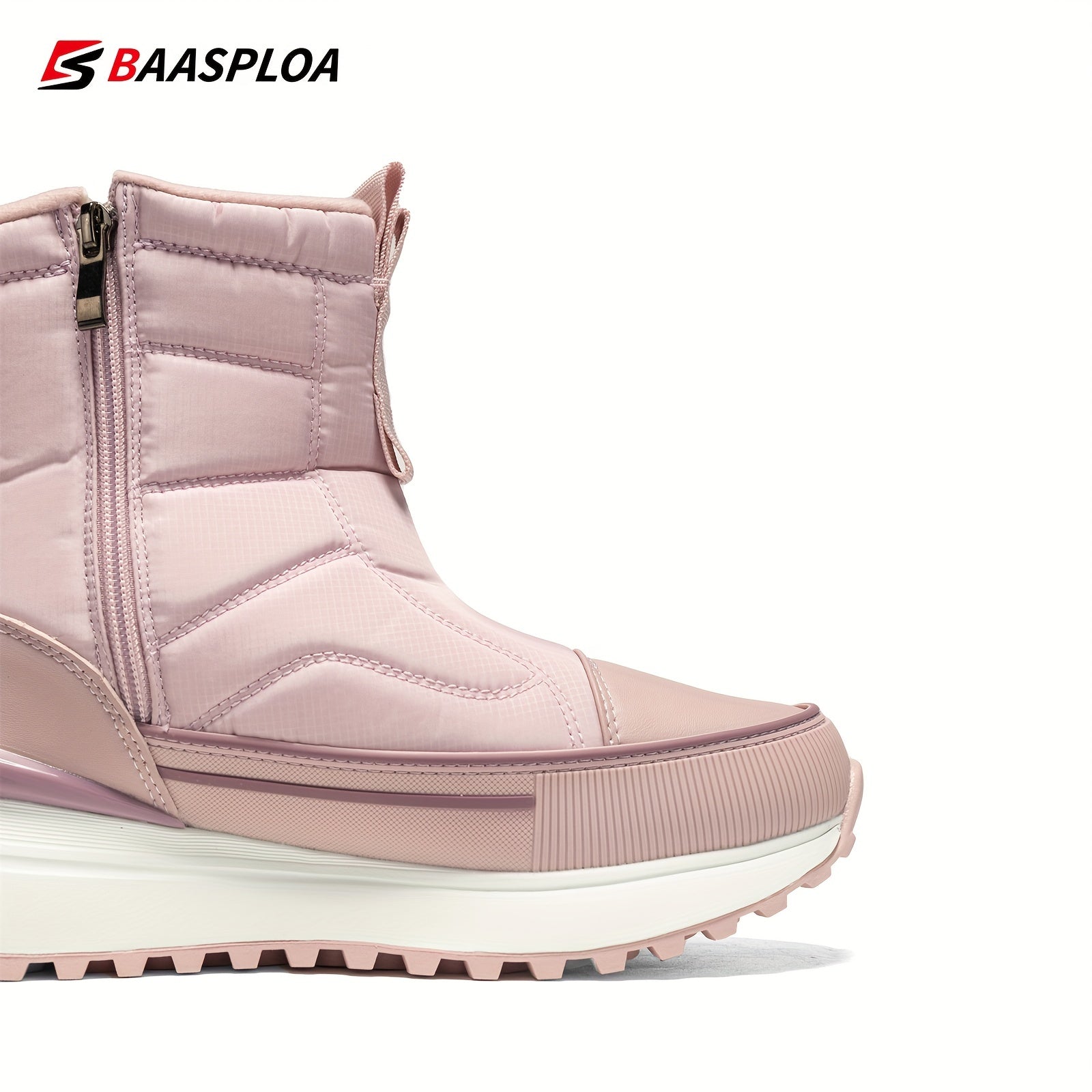 Women's Non slip Chunky Snow Boots High Top Hiking Boots