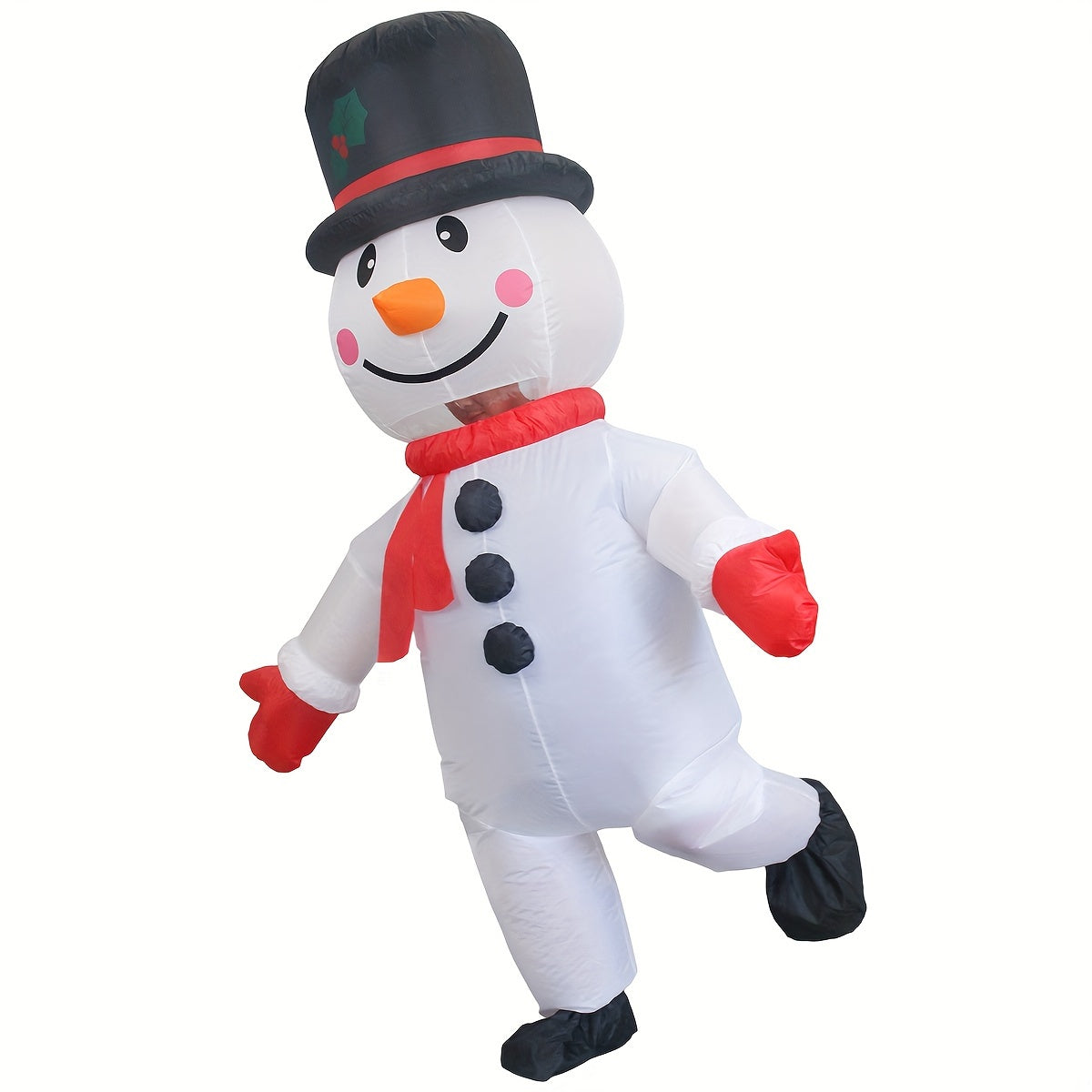 Snowman Inflatable Costume Halloween Party Cosplay Costumes