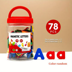 Magnetic Alphabet & Number Set for Spelling & Counting