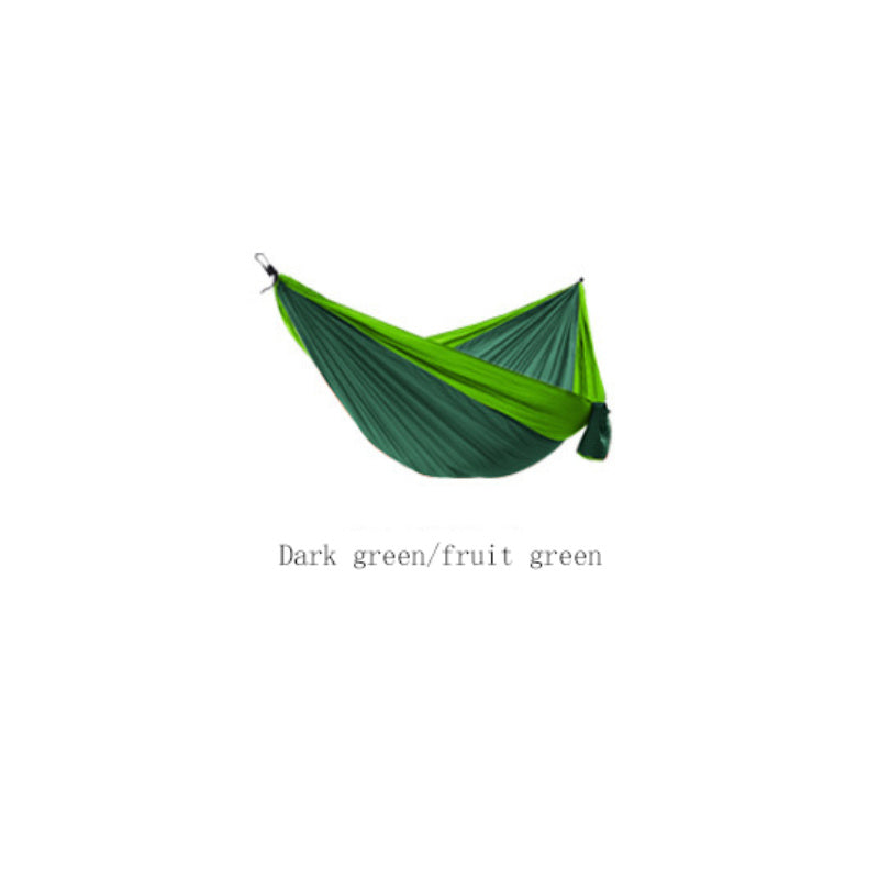Portable Double Camping Hammock with Tree Straps