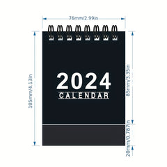 Minimalist Mini Desk Calendar Portable Notebook Calendar Desktop Decoration