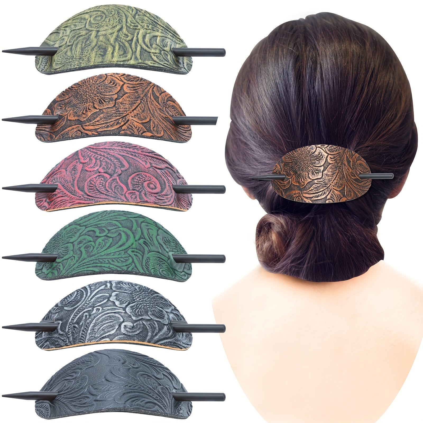Vintage Hairpin Ancient Style Hair Stick Ponytail Holder Hair Accessories