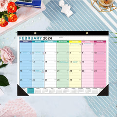 2022 Wall Calendar 17x12 - July to Dec - Thick Paper, Plastic Cover