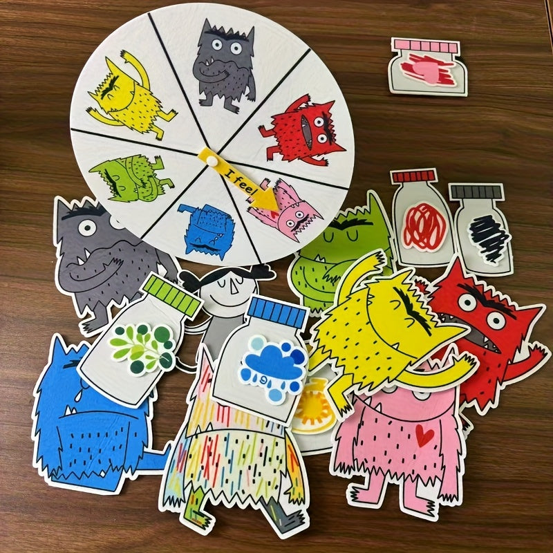 Emotional Monster Felt Board Kit - Fun DIY Educational Toy