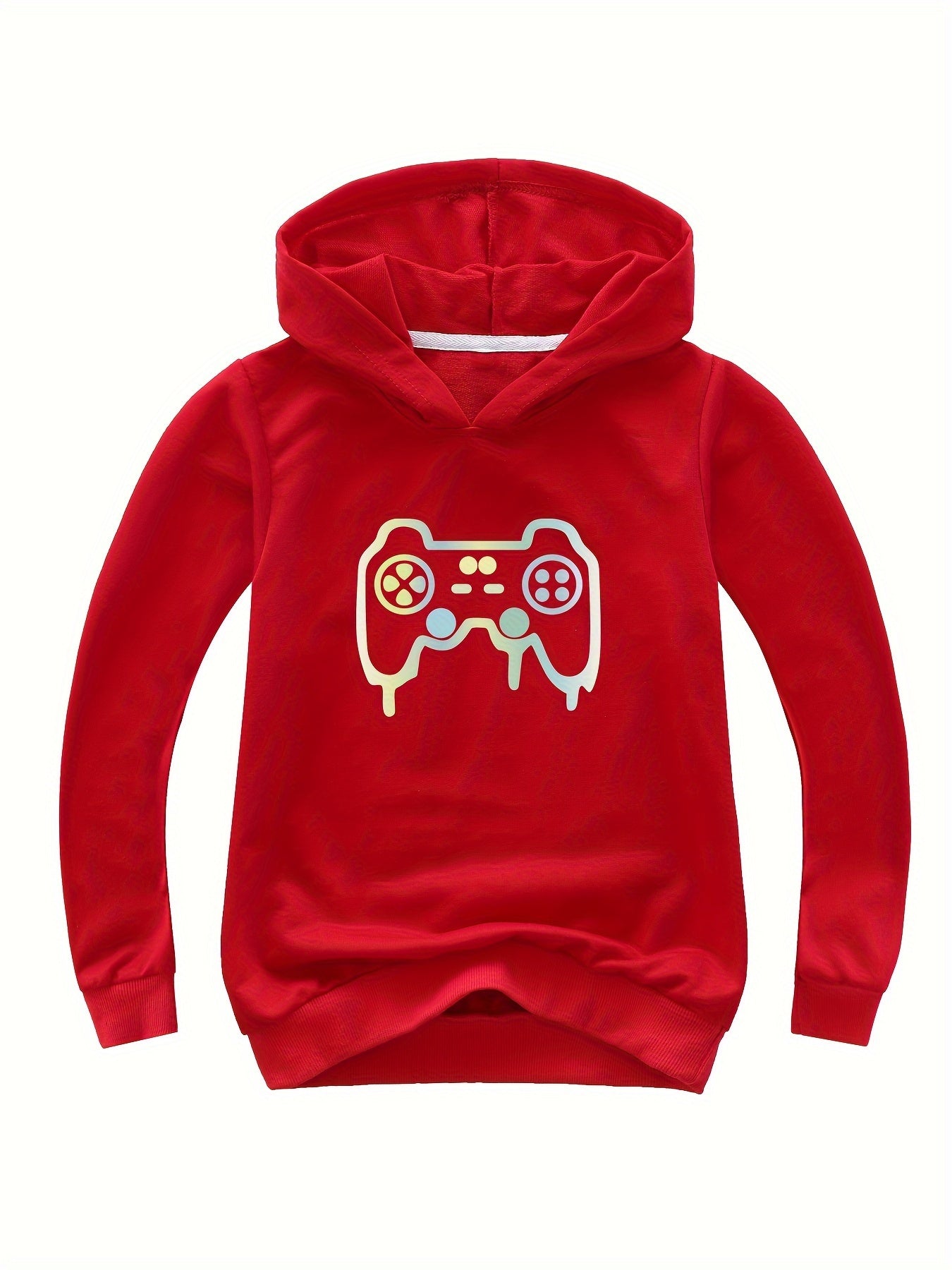 Gamepad Print Hoodies Comfy Pullover Sweatshirt Spring Fall Sports Gift