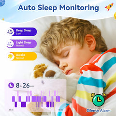 Kids Smart Watch IP68 Waterproof Games Alarm Step Tracker Fitness