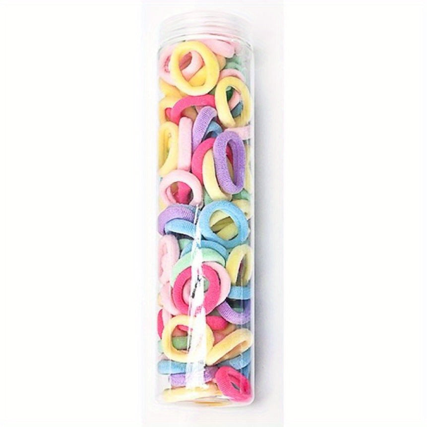 100pcs Hair Ties Hair Scrunchies Elastic Ponytail Holders Hair Accessories