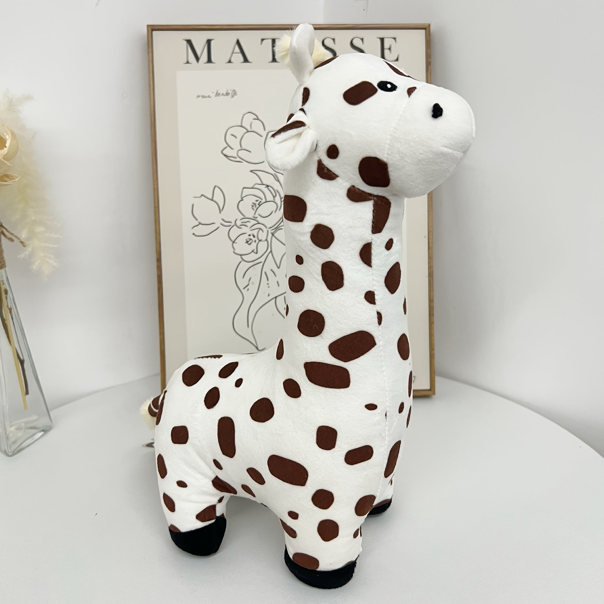 Big Giraffe Doll Long neck Deer Doll Animal Doll Baby Three dimensional Sleeping