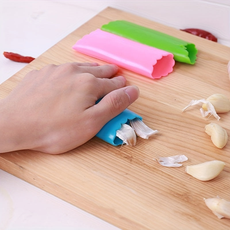 Silicone Garlic Roller Peeler Kitchen Tool for Easy Peeling