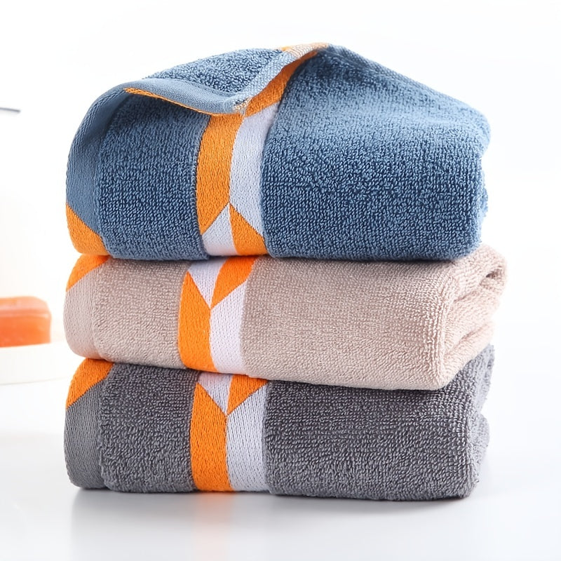 3pcs Cotton Hand Towels Ultra Soft Absorbent 13 X 28 Bath Face Gym Towel