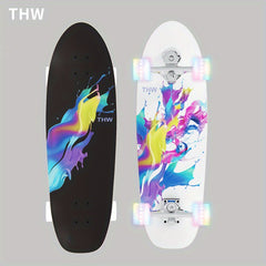 Land Surfing Board S6 Spring Bridge Skateboard Beginner Slip Floor