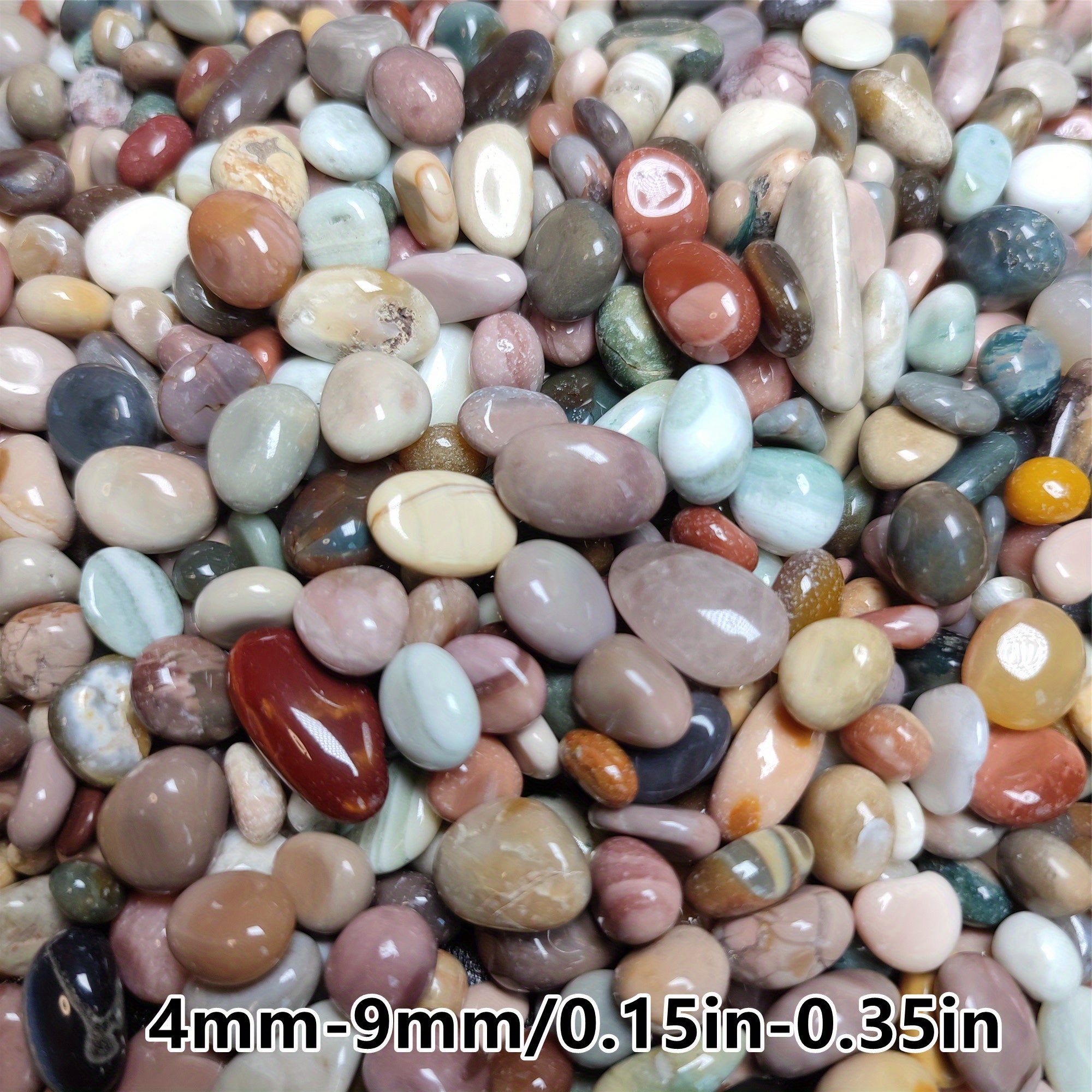 100g Agate Polishing Stone for Fish Box Decorative Stone