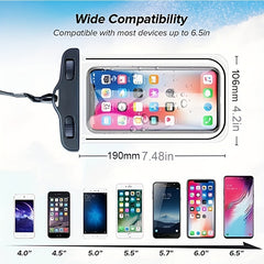 Waterproof Phone Bag Touch Screen Case for Outdoor Activities