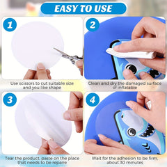 24pcs Repair Patches Self Adhesive for Inflatables Air Mattresses Tents
