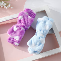 Women's Makeup Headband Soft Bow Hair Band