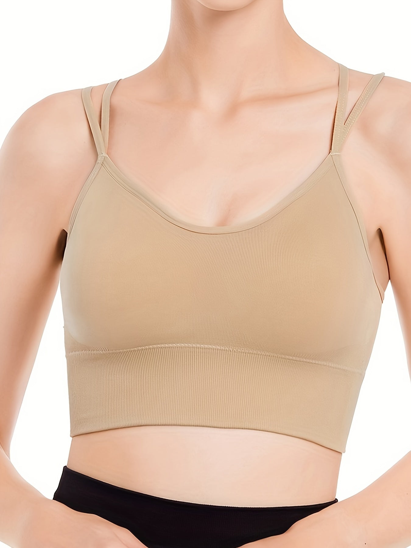  Sports Bra Women's Plus Crisscross Back Fitness Yoga Bra