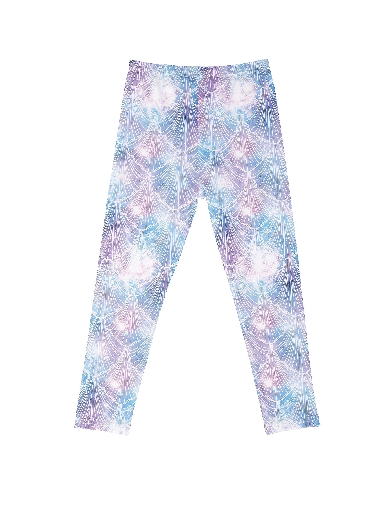 2pcs Toddler Girls Tie Dye Stretch Athletic Leggings High Waist Yoga Pants