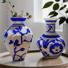 Classical and Porcelain Vase Building Block Kit 1038 pcs