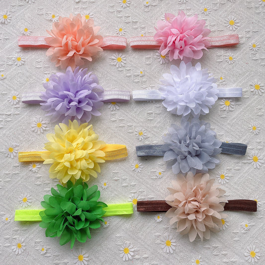 Candy Flower Headband for Baby Girls Newborn