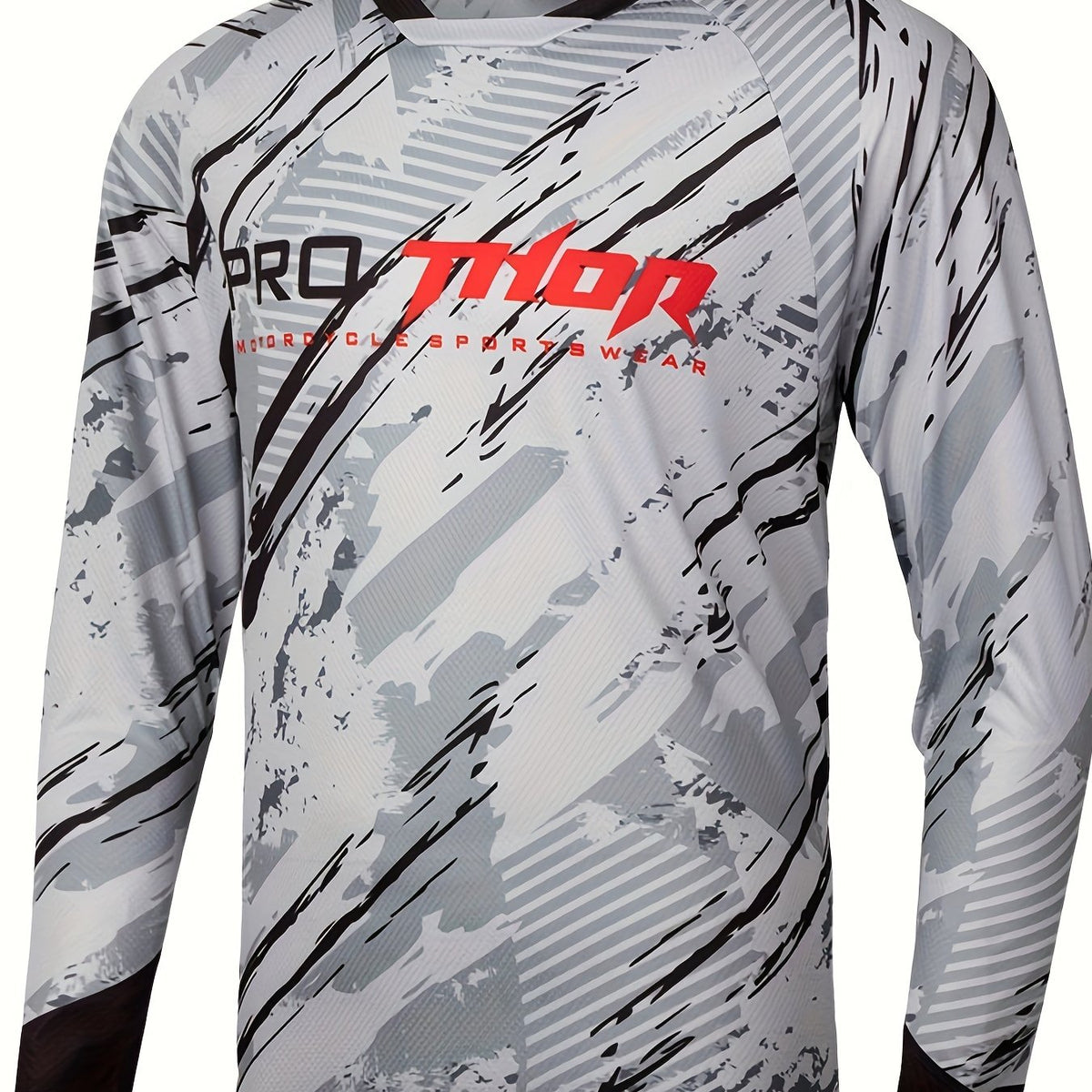 Men's Long Sleeve Motorcycle Off Road T Shirt Quick Drying Outdoor Top